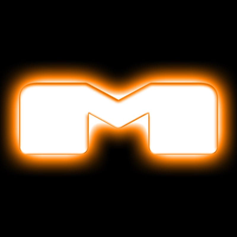 ORACLE Lighting Universal Illuminated LED Letter Badges - Matte Wht Surface Finish - M - 3140-M-005