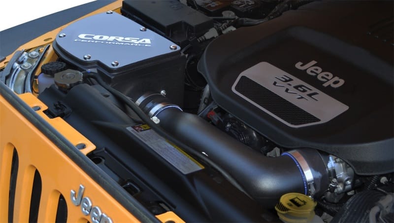 Corsa 12-13 Jeep Wrangler JK 3.6L V6 Air Intake thumbnail 2