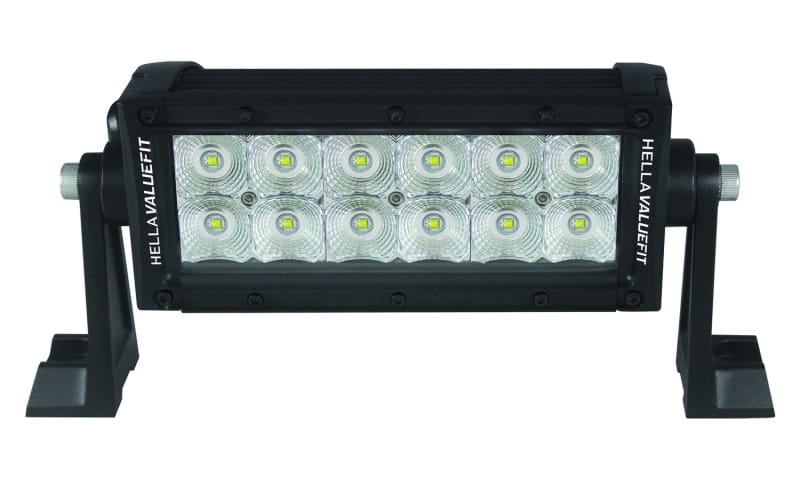Hella Value Fit Sport 8in Light - 36W Dual Row Flood Beam - LED thumbnail 2