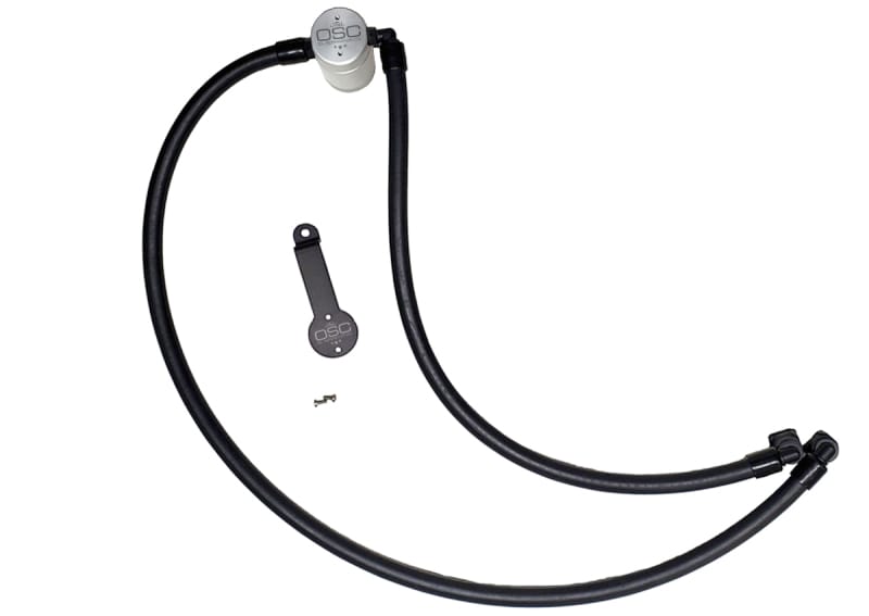 J&L 20-25 Jeep Wrangler 2.0L Driver Side Oil Separator 3.0 - Clear Anodized