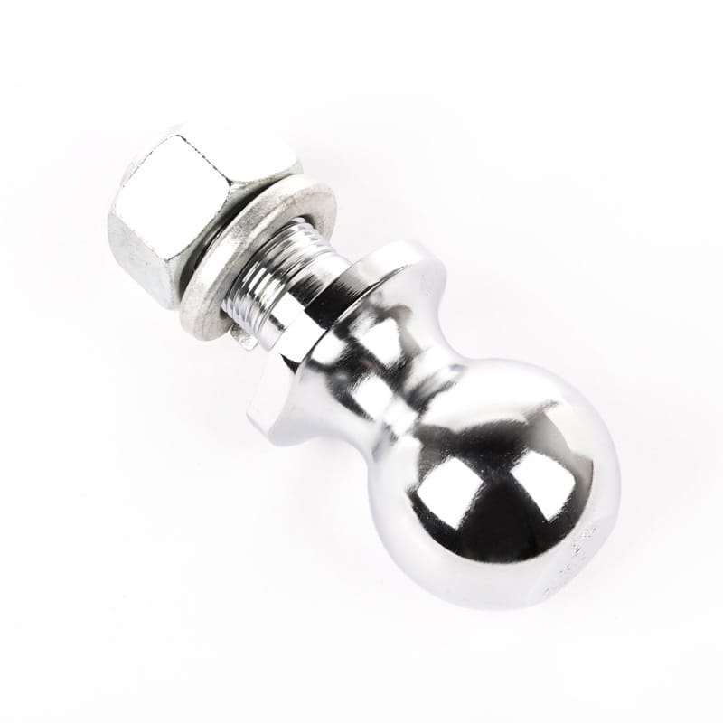 Rugged Ridge 2in Trailer Hitch Ball 1in Dia Shank Chrome thumbnail 2