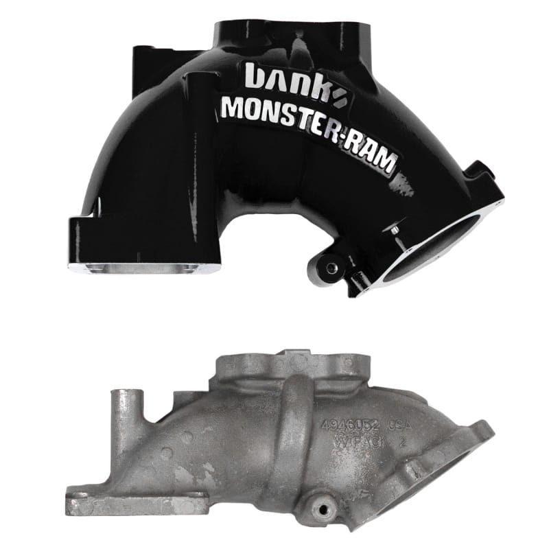 Banks Power 2007.5-2012 Ram 6.7L Monster-Ram Intake System Gen-2 w/Fuel Line - Black w/Heater System thumbnail 2