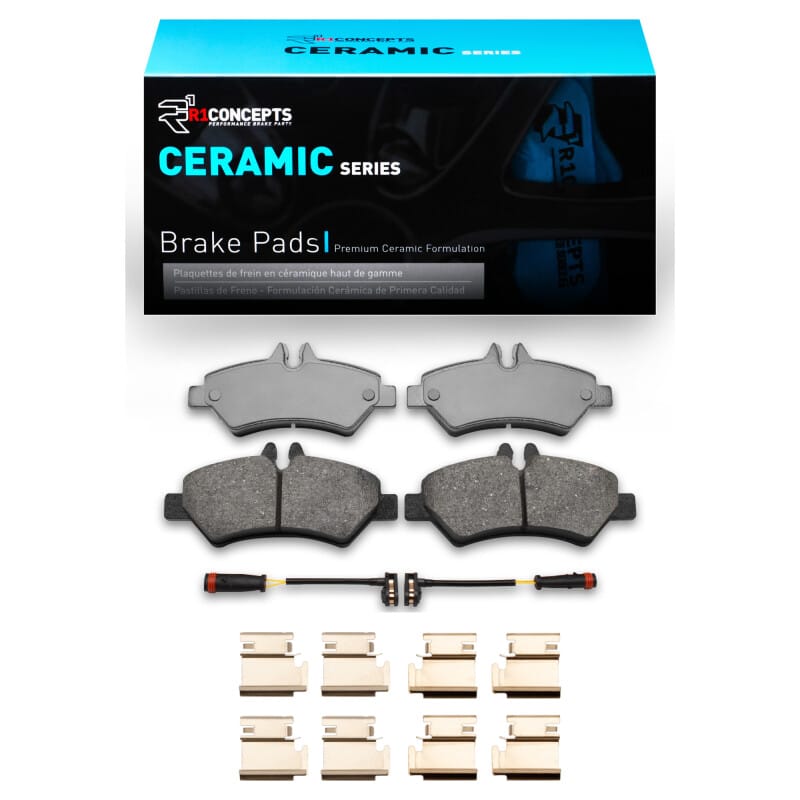 R1 06-18 Dodge Sprinter 3500 Rear Ceramic Pads & Hardware Kit - 2310-1317-01