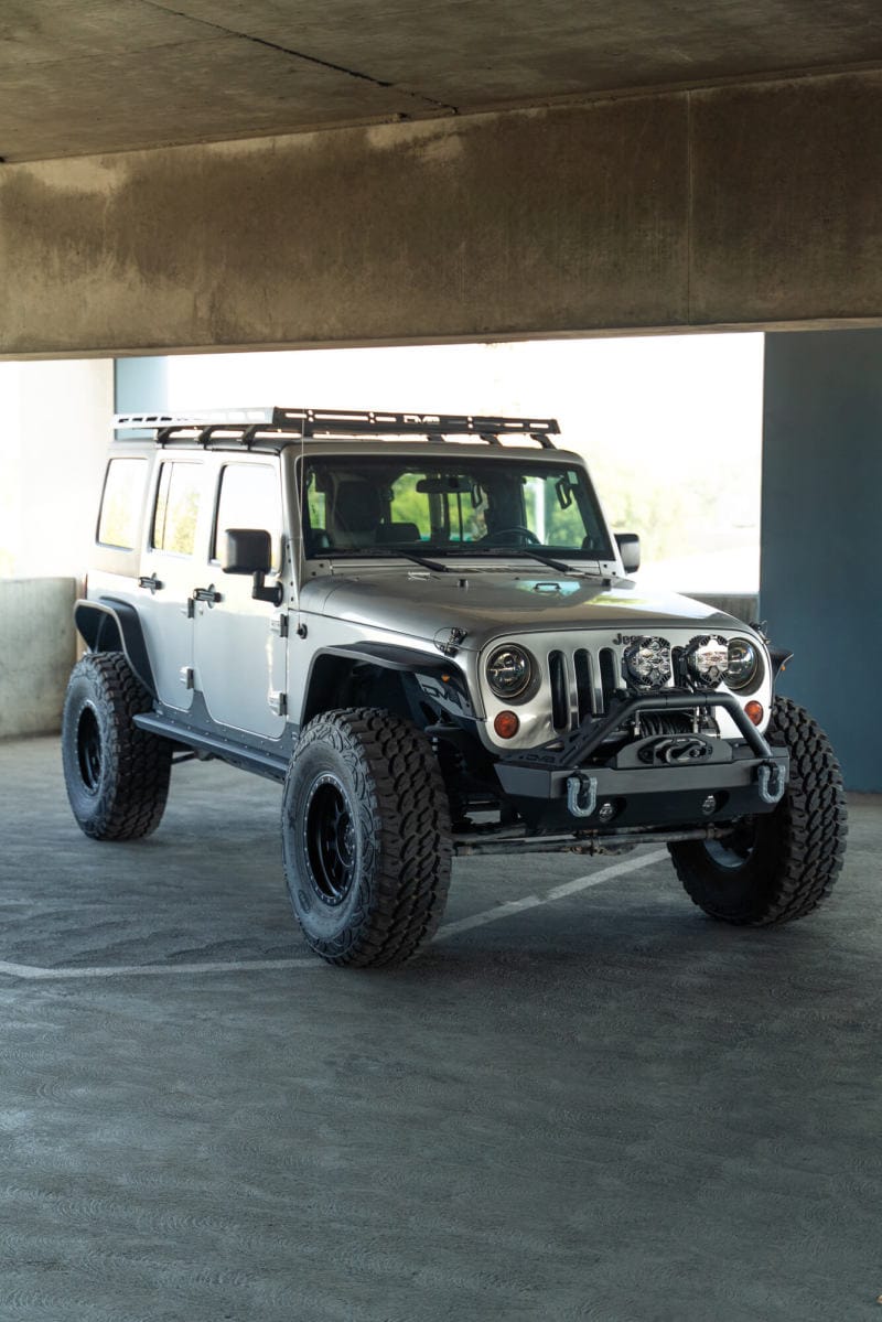 DV8 Offroad 07-18 Jeep Wrangler JK Slim Fender Flares thumbnail 2