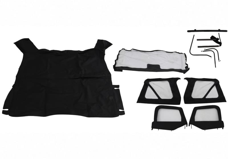 Rampage 1997-2006 Jeep Wrangler(TJ) Complete Top - Black Diamond - 68335 thumbnail 3