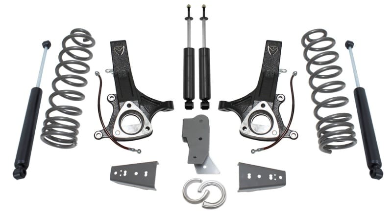 MaxTrac 09-18 RAM 1500 2WD V6 Gas 6.5in/4.5in MaxPro Spindle Lift Kit w/MaxTrac Shocks