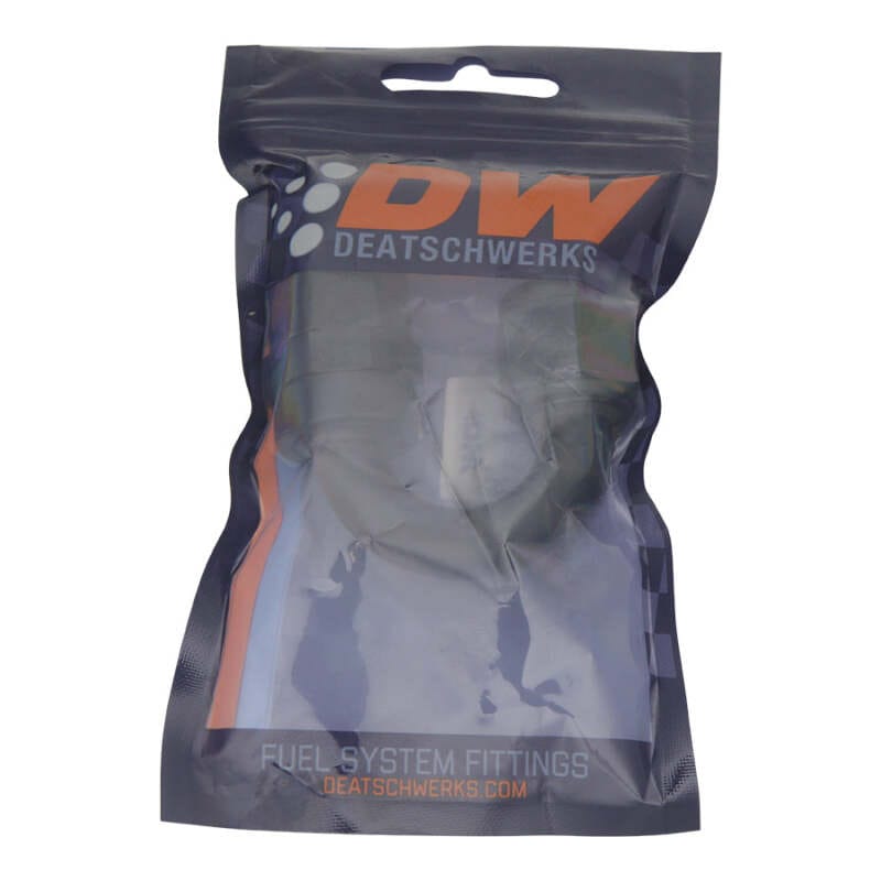 DeatschWerks 8AN Female Swivel 180-Degree Hose End CPE - Anodized Matte Black thumbnail 2