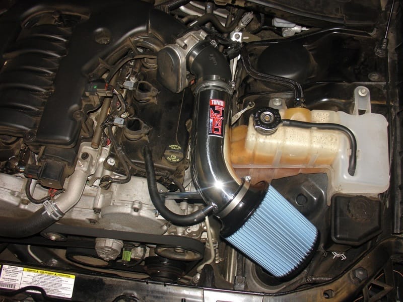 Injen 05-10 Chrysler 300C / 04-08 Dodge Magnum Wrinkle Black Power-Flow Short Ram Air Intake thumbnail 2
