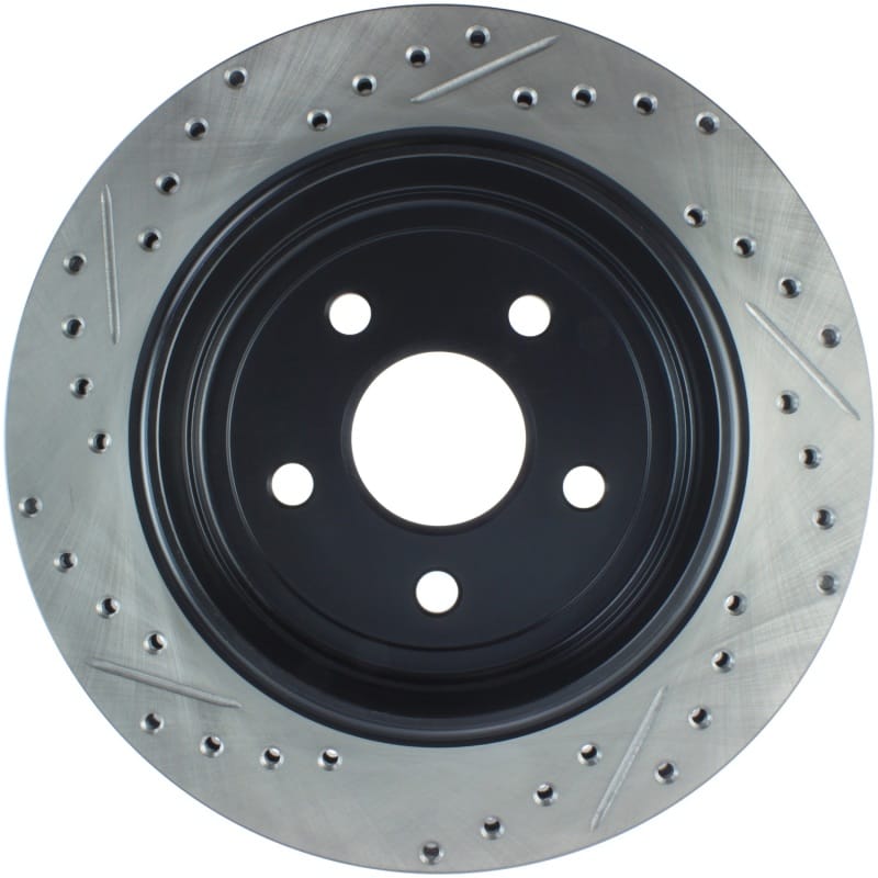 StopTech Slotted & Drilled Sport Brake Rotor 11-15 Jeep Grand Cherokee (Excludes SRT8) thumbnail 2