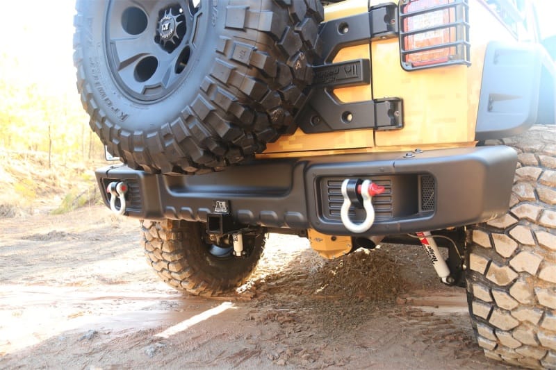 Rugged Ridge Spartacus Rear Bumper Black 07-18 Jeep Wrangler thumbnail 3