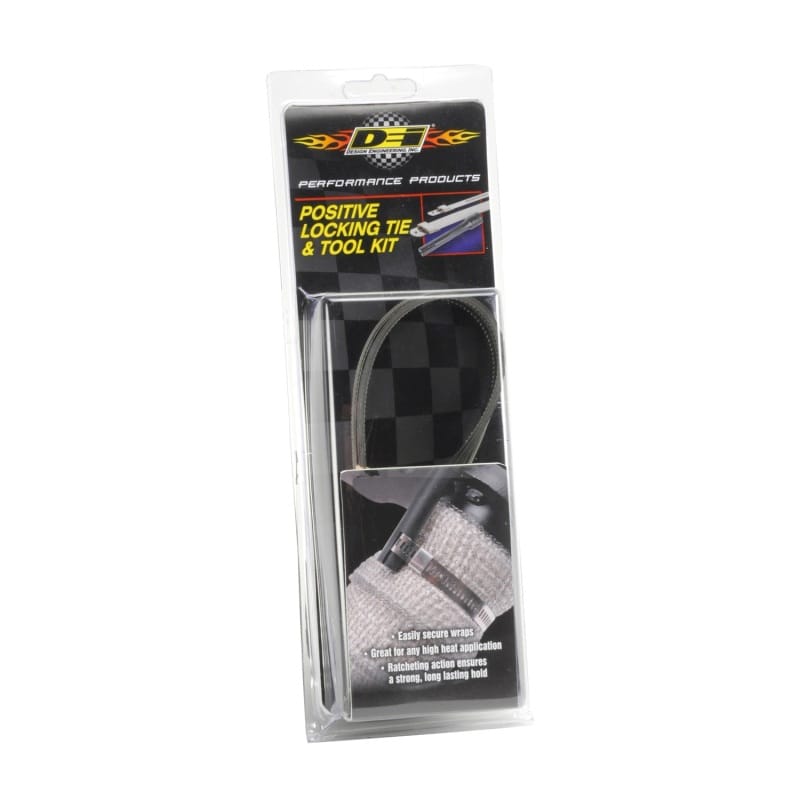 DEI Stainless Steel Positive Locking Tie & Tool Kit - 8in (8 Pack) & 14in (4 Pack) thumbnail 2