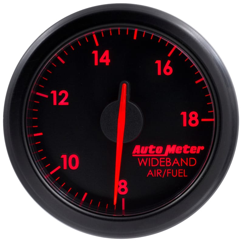 Autometer Airdrive 2-1/6in Wideband Air / Fuel Gauge 10:1-17:1 ARF Range - Black thumbnail 6