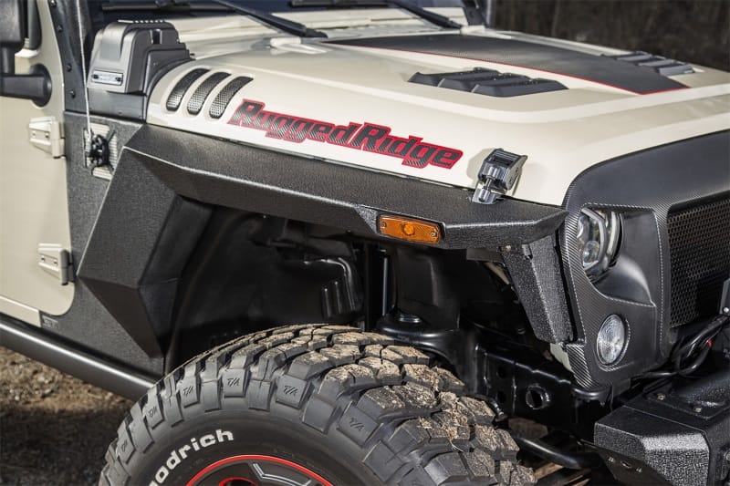 Rugged Ridge XHD Armor Fenders and Liner Kit 07-18 Jeep Wrangler JK 2-Door thumbnail 3