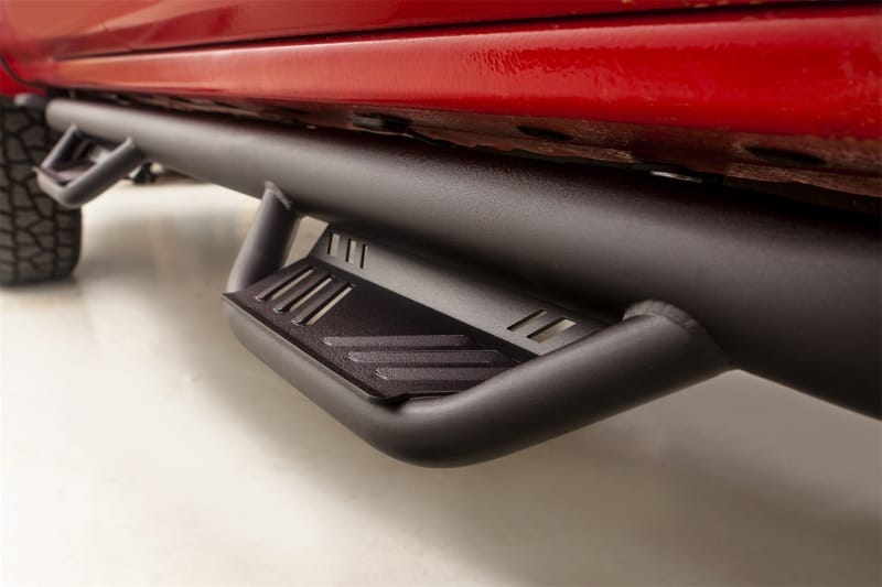 Lund 09-15 Dodge Ram 1500 Quad Cab (Built Before 7/1/15) Terrain HX Step Nerf Bars - Black thumbnail 2