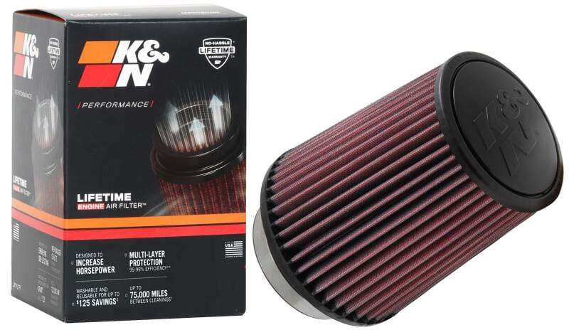 K&N Universal Air Filter 3-1/2in Flange / 5-1/2in Base / 4-1/2in Top / 6-1/2in Height thumbnail 5