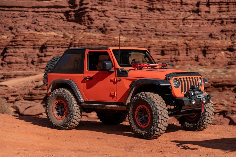 Rampage 2018-2022 Jeep Wrangler (JL) Frameless Trail Plus Top Kit - Black thumbnail 2