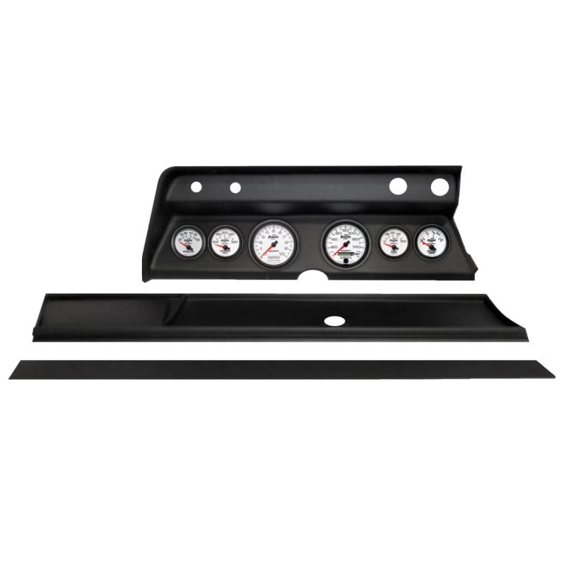 Autometer Phantom II Direct Fit Dash Kit 1967 Chevy Chevelle (2 x 3-3/8in. / 4 x 2-1/16in.)