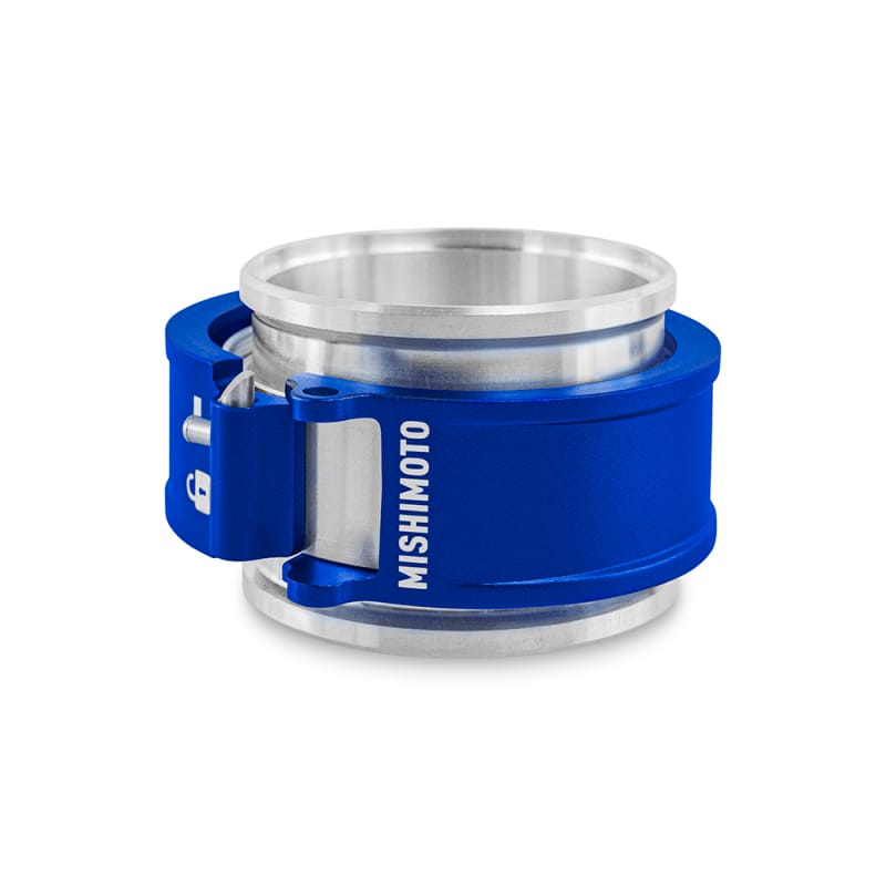 Mishimoto 2.5in Quick Release Clamp Assembly - Blue thumbnail 2