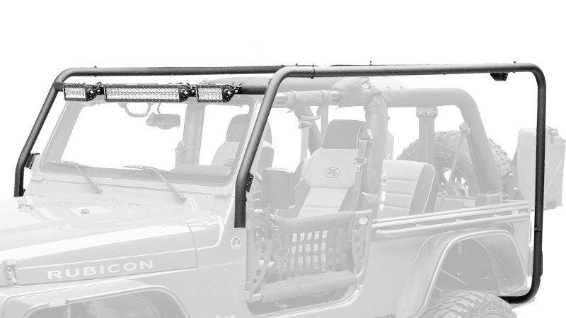 Body Armor 4x4 07-18 Jeep Wrangler JK 2/4dr Roof Rack Front/Rear Frame Kit