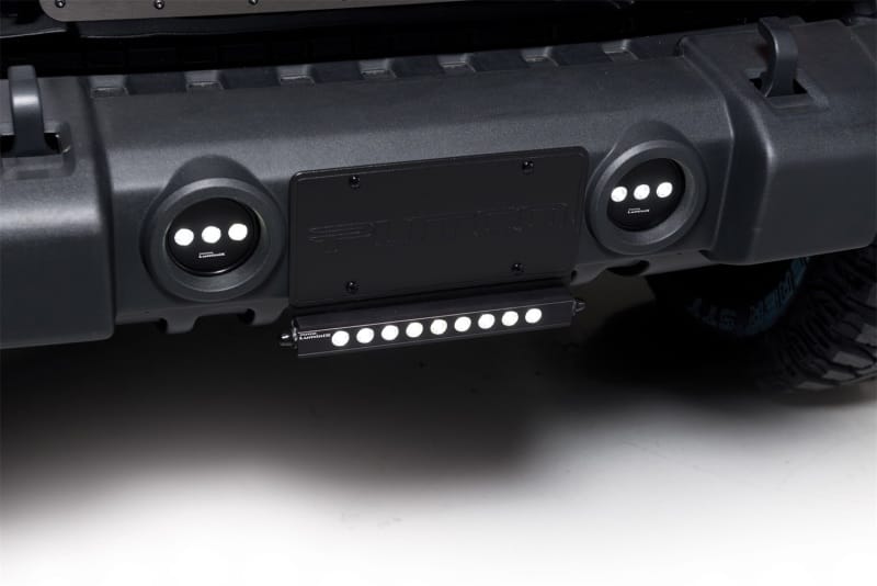 Putco 07-18 Jeep Wrangler - SS Black Grille w/ 20in Luminix Light Bar Designer FX Grilles thumbnail 2