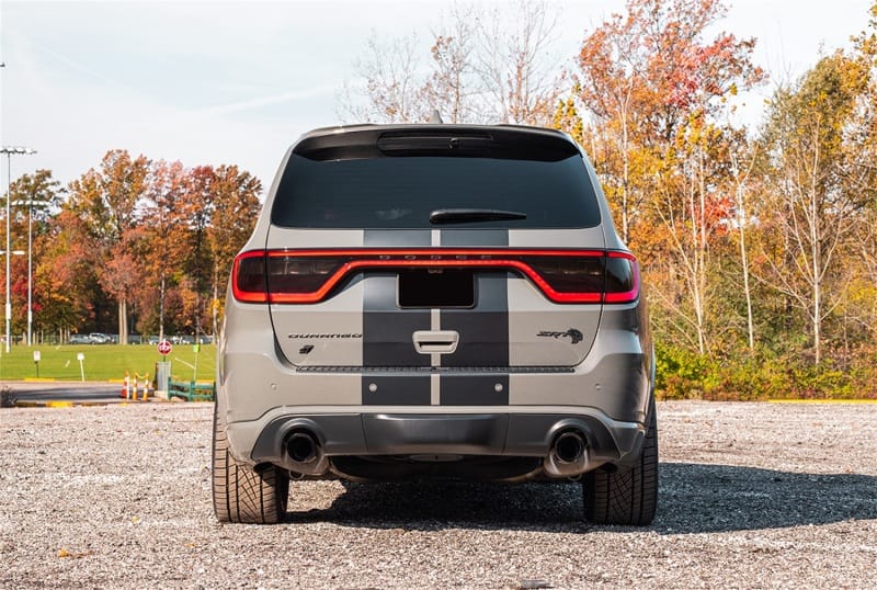 Corsa 2021-2025 Dodge Durango SRT Hellcat Cat-Back 2.75in Dual Rear Exit Xtreme 4.5in Black PVD Tips thumbnail 2