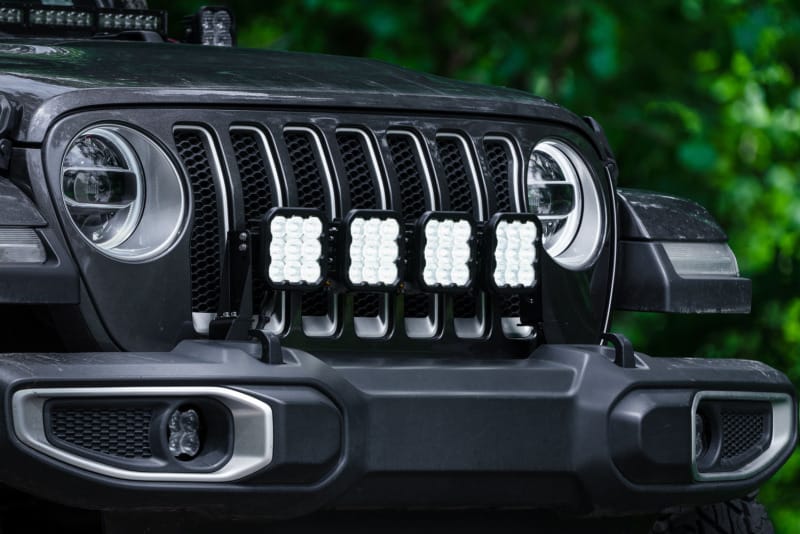 Diode Dynamics Jeep JL SS5 4-Pod CrossLink Grille Lightbar Kit Pro - Yellow Combo thumbnail 2