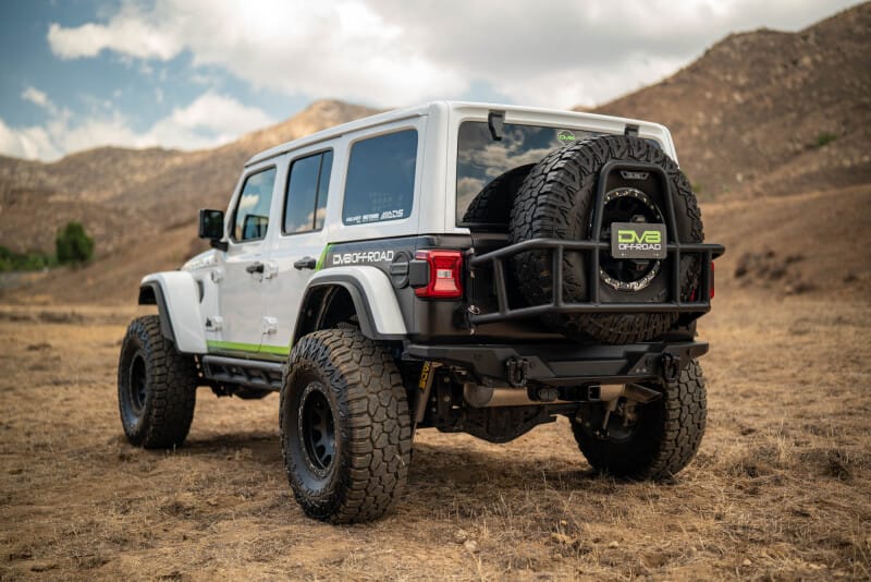 DV8 18-25 Jeep Wrangler JL Body Mounted Tire Carrier thumbnail 2