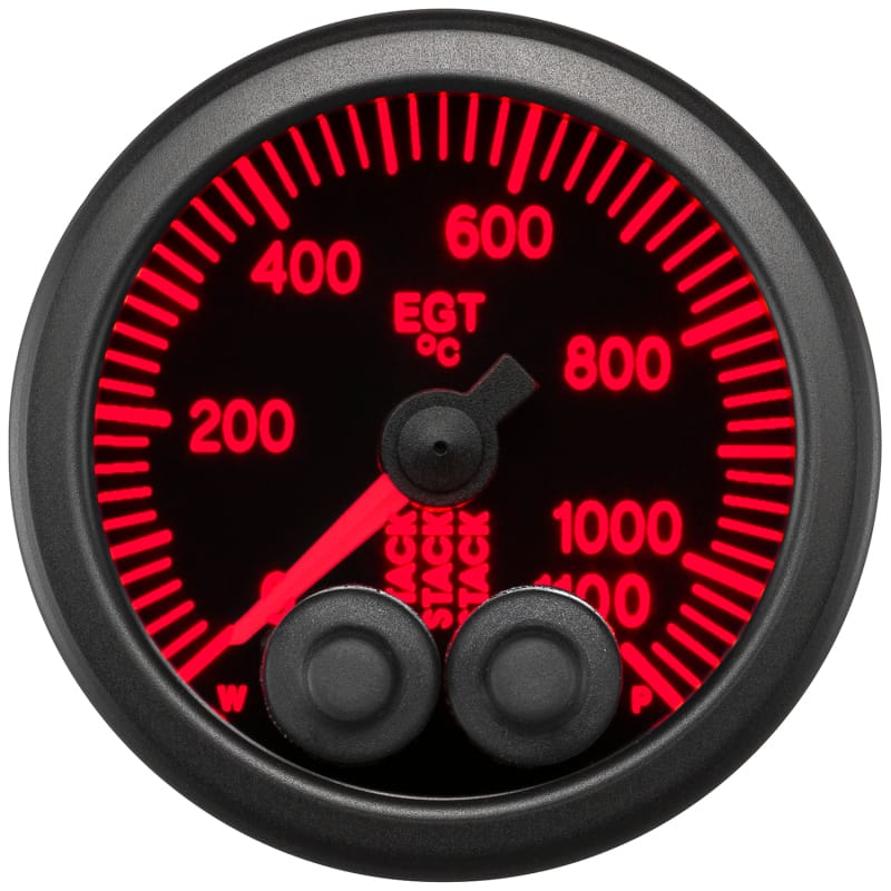 Autometer Stack 52mm 0-1100 Deg C Pro-Control Exhaust Gas Temp Gauge - Black thumbnail 3