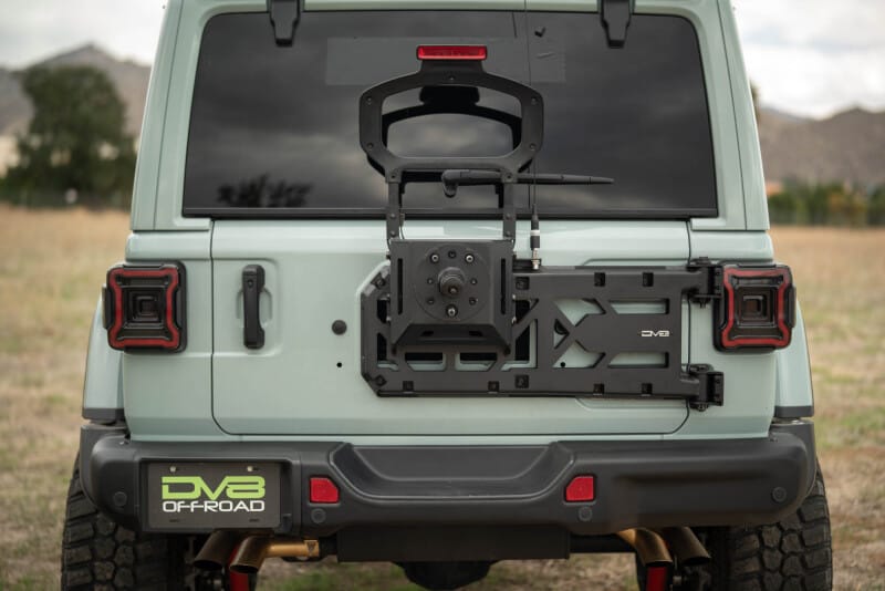 DV8 Offroad 18-25 Jeep Wrangler JL Spare Tire Carrier thumbnail 2