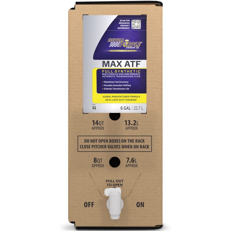 Royal Purple Max ATF Automatic Transmission Fluid - 6 Gallon Bag-In-Box