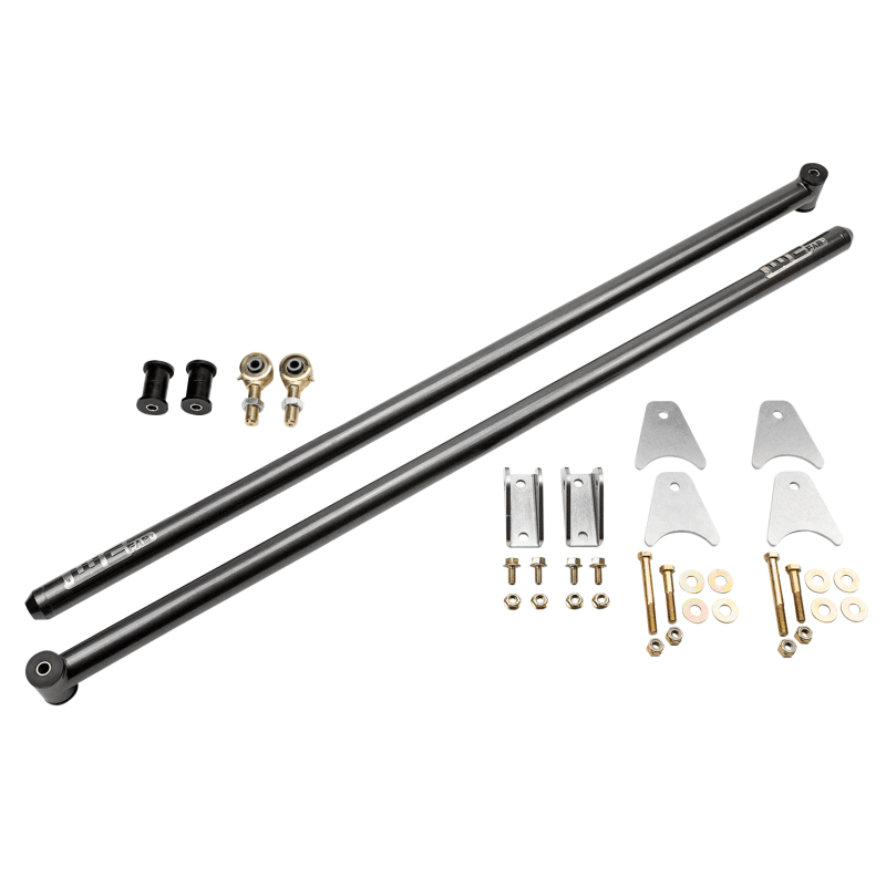 Wehrli 99-10 Ford / 94-22 RAM Univ ECLB/CCLB 68in. Traction Bar Kit - Bengal Red thumbnail 2