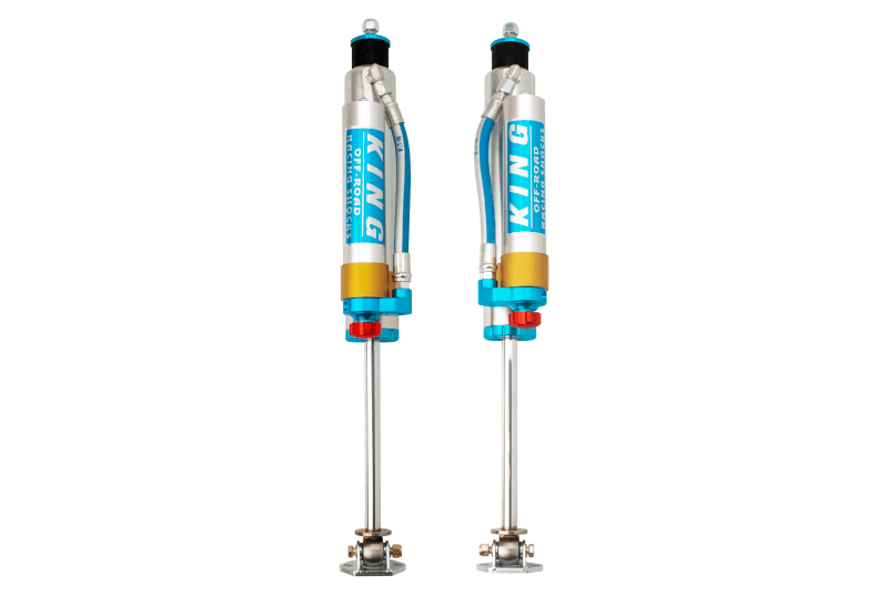King Shocks 84-00 Jeep Cherokee xJ Front 2.5 Dia Piggy Hose Res Shock for 5-6in Lift w/Adj (Pair) thumbnail 2