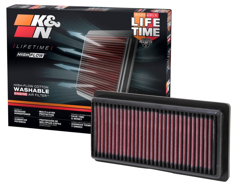 K&N 94-02 Dodge Ram 2500/3500 5.9L DSL Drop In Air Filter thumbnail 4