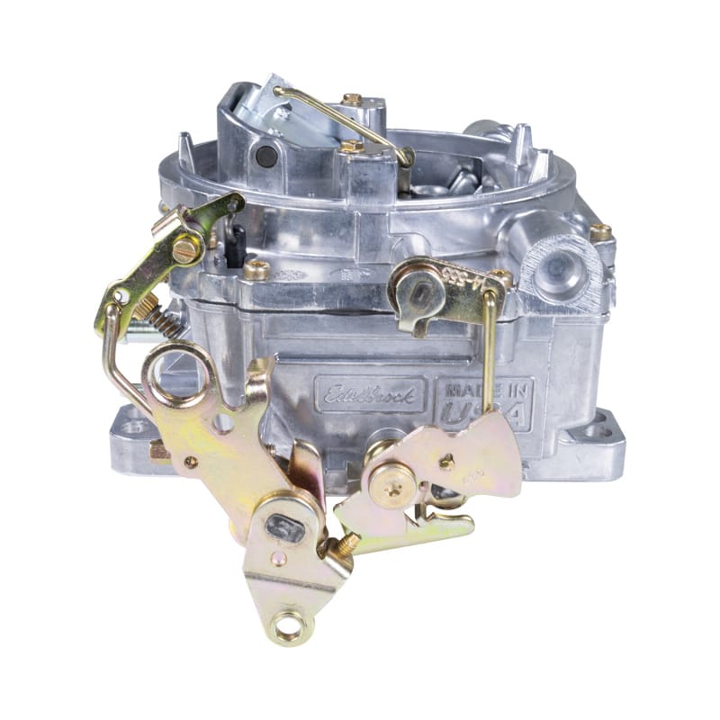 Edelbrock Carburetor Performer Series 4-Barrel 600 CFM Electric Choke Satin Finish - 1400 thumbnail 7
