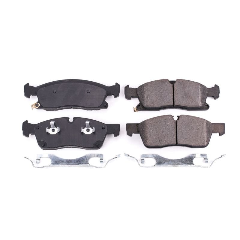 Power Stop 2017 Dodge Durango Front Z17 Evolution Ceramic Brake Pads w/Hardware - 17-1904A