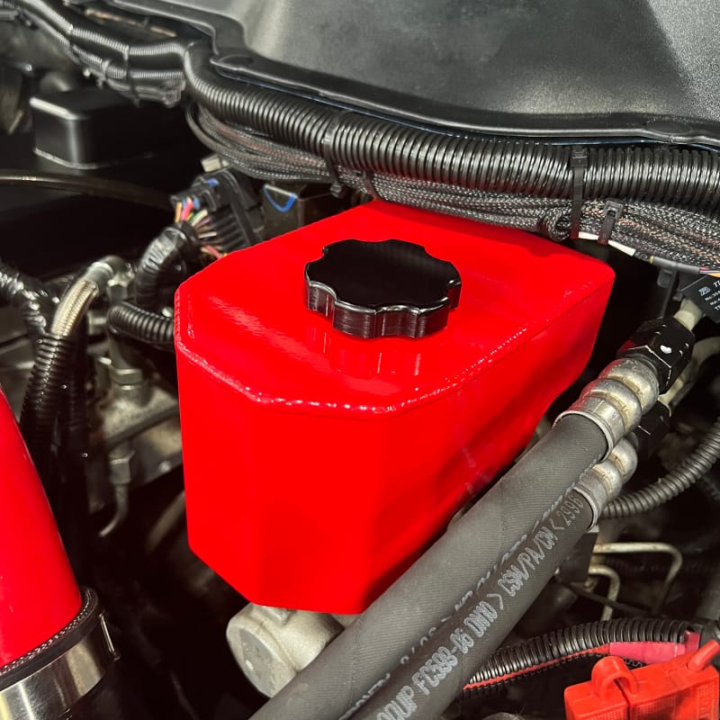 Wehrli 06-23 Cummins 5.9L/6.7L Brake Master Cylinder Cover - Brizzle Blue thumbnail 5