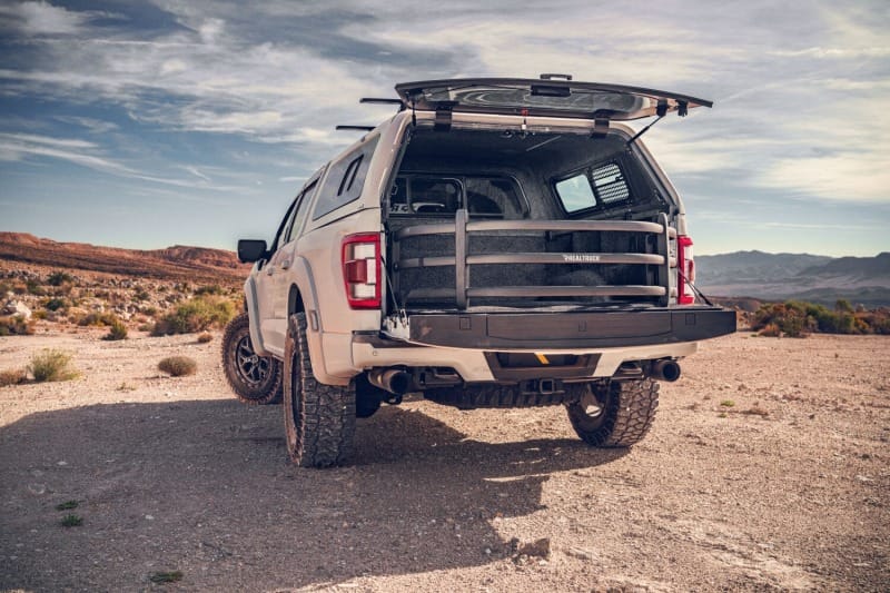 AMP Research 16-22 Toyota Tacoma BedXtender HD Sport - Silver thumbnail 2