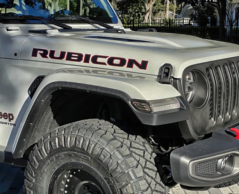 Oracle Jeep Wrangler JL Smoked Lens LED Front Sidemarkers thumbnail 3