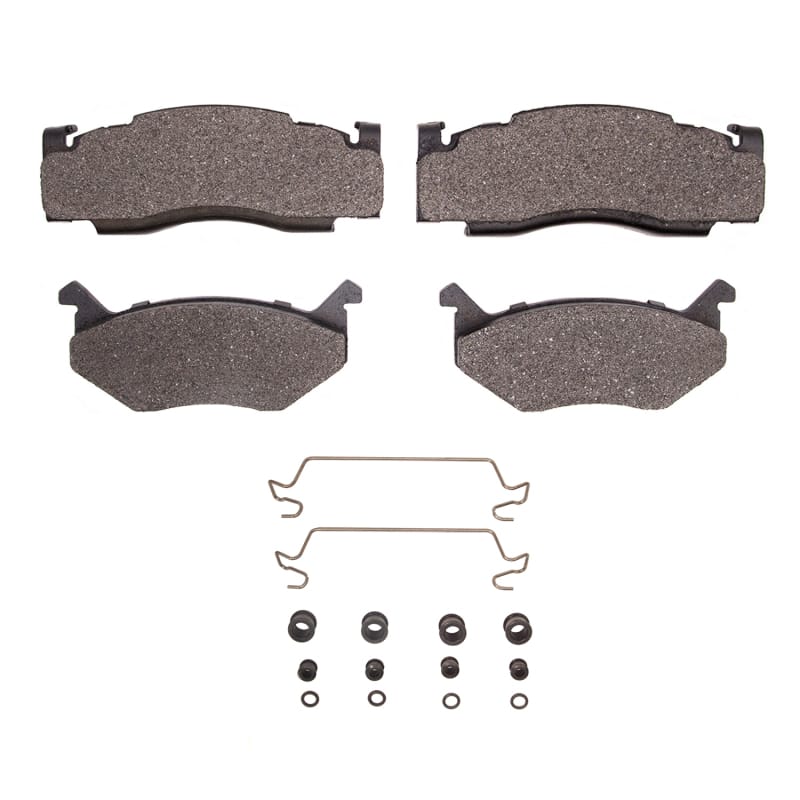 R1 75-75 Chrysler CORDOBA Front Optimum OE Pads & Hardware Kit