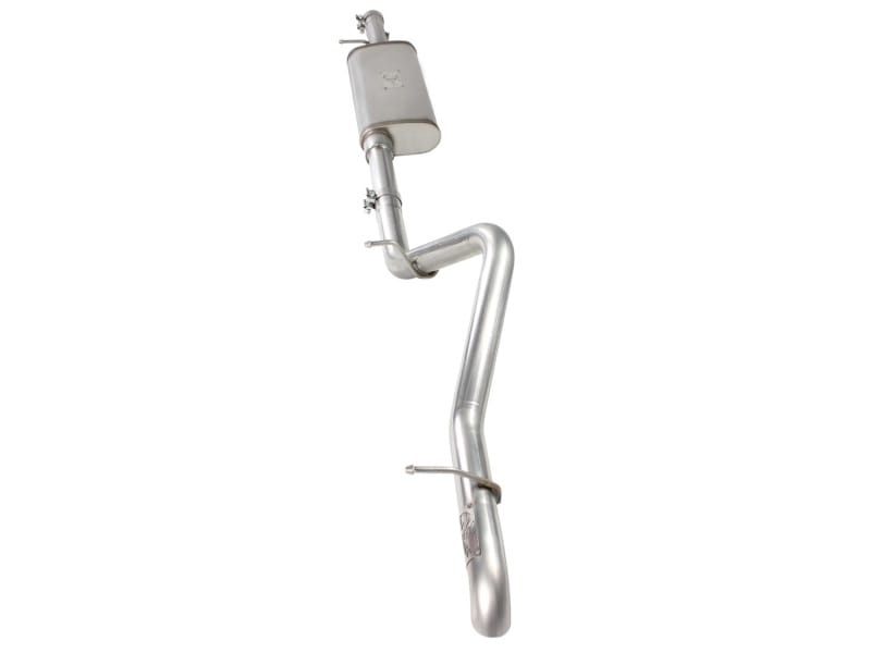 aFe MACHForce XP Exhaust Cat-Back 2.5in SS-409 Hi-Tuck 12-14 Jeep Wrangler Unlimited V6 3.6L 4Dr thumbnail 2