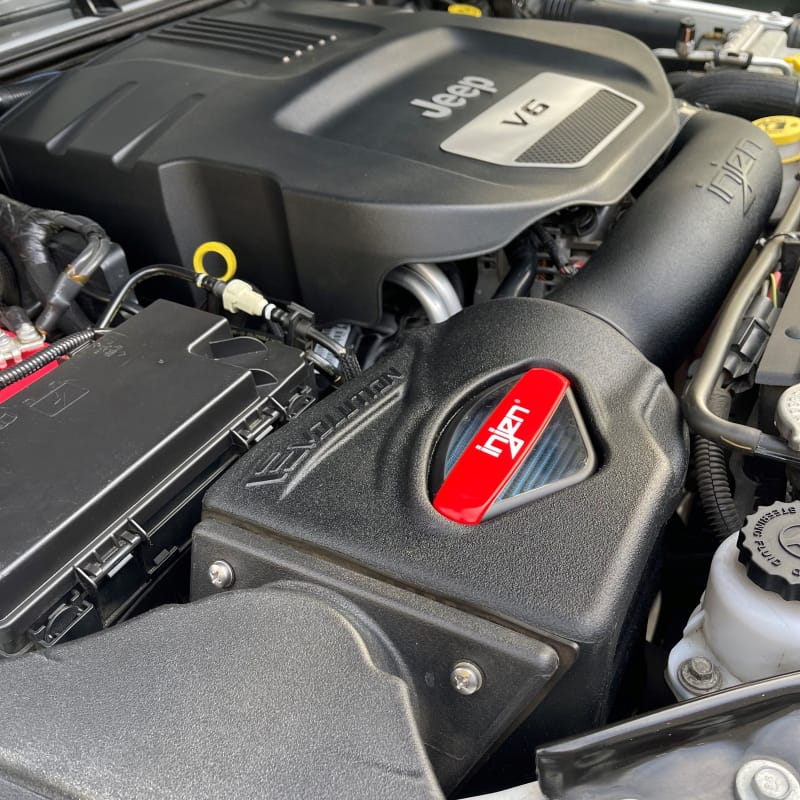 Injen 12-18 Jeep Wrangler JK V6-3.6L Evolution Intake- Dry thumbnail 4