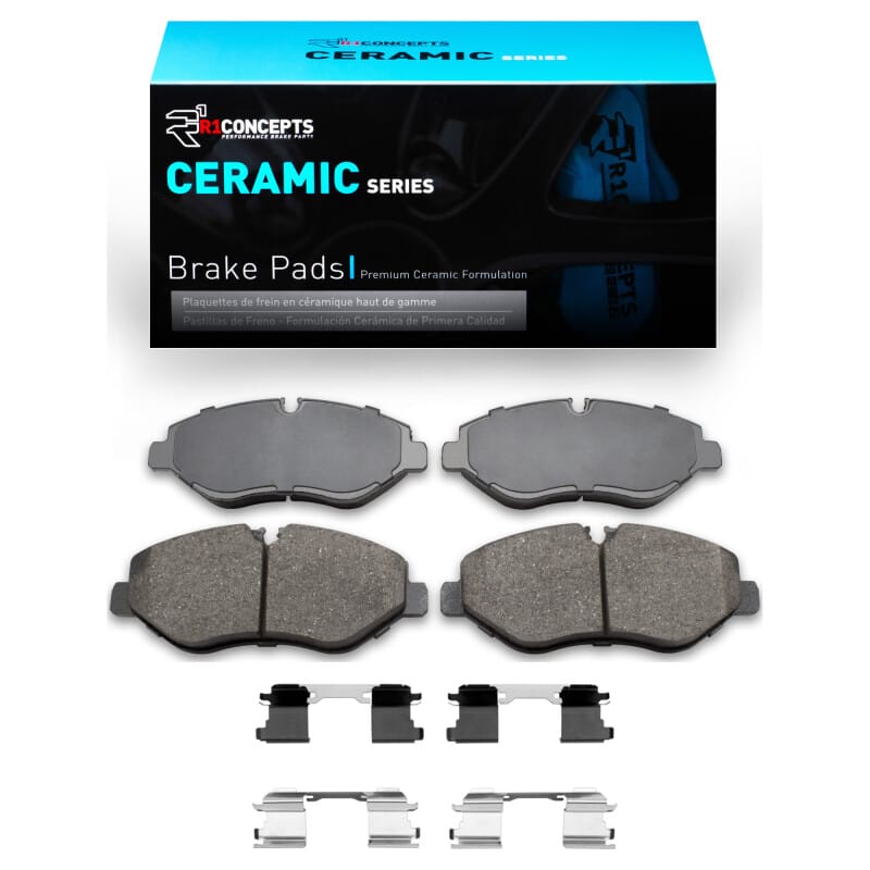 R1 07-23 Dodge Sprinter 2500 Front Ceramic Pads & Hardware Kit