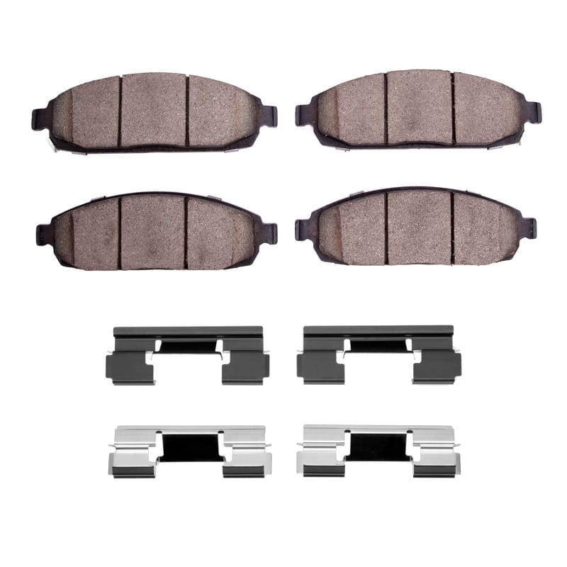 R1 2005-2010 Jeep Grand Cherokee Front Performance Off-Road/Tow Brake Pads & Hardware Kit