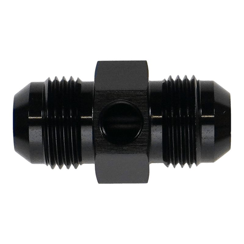 DeatschWerks 10AN Male Flare Gauge Adapter with 1/8in Gauge Port
