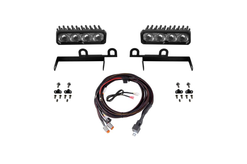 Diode Dynamics 2013-2018 Ram 1500 Ram SportExpress SS6 Sport LED Kit White Driving 6000K thumbnail 2