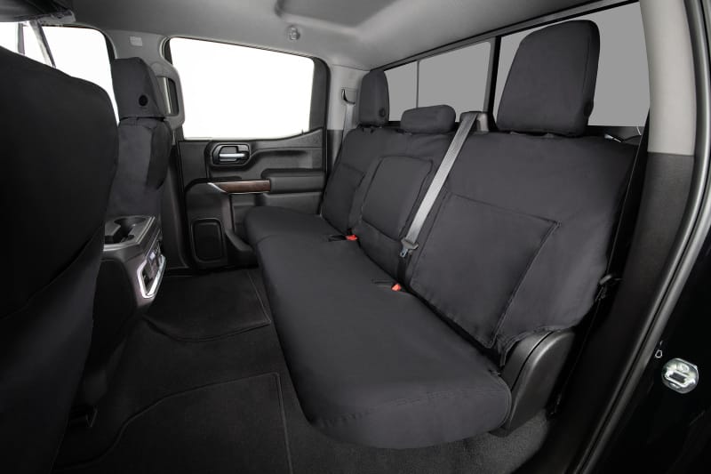 Covercraft 17-24 Jeep Compass Polycotton SeatSaver Custom Second Row Seat Covers - Charcoal