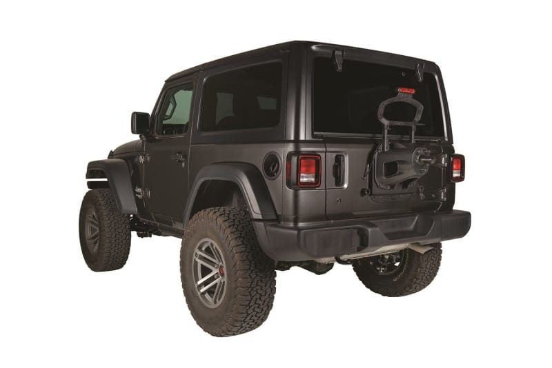 Rugged Ridge Spare Tire Relocation Bracket 18-20 Jeep Wrangler JL thumbnail 3