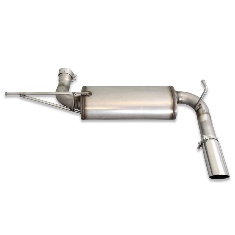 JBA 07-18 Jeep Wrangler JK 3.8L/3.6L 304SS Single Rear Exit Axle Back Exhaust thumbnail 2