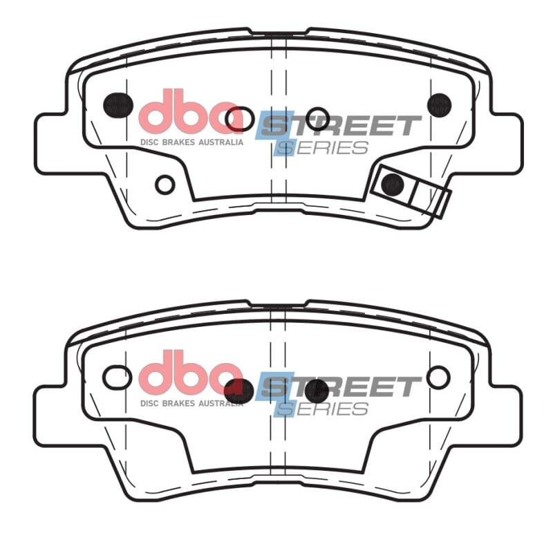 DBA 13-14 Chrysler 200 (340mm Front Rotor) Street Series Front Brake Pads thumbnail 2