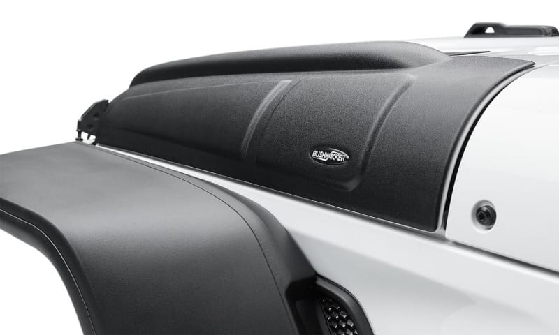 Bushwacker 07-18 Jeep Wrangler JK/JKU Trail Armor Hood Armor (3pc Set) - Tex. Black thumbnail 2